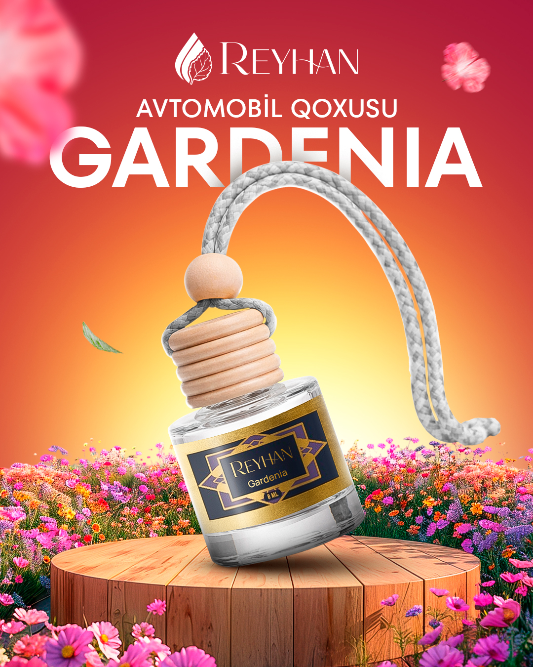 Avtomobil Qoxusu Gardenia