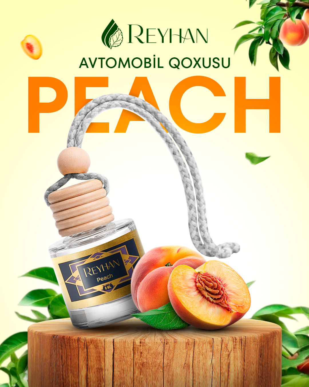 Avtomobil Qoxusu Peach